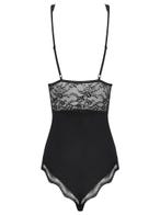 obsessive luvae sexy body schwarz packshot hinten Amorana