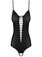 obssessive redella body ouvert schwarz packshot vorne Amorana
