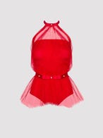 obsessive santastic kleidchen rot weiss packshot vorne Amorana