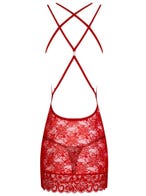 obsessive amanda negligee in rot packshot von hintenamorana