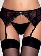 Obsessive Charms Strumpfhalter Vorne Amorana