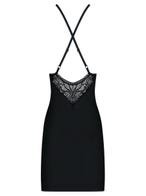 Obsessive Estella Kleidchen Schwarz Packshot von Hinten Amorana