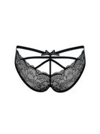 Obsessive Frivolla Panty Schwarz Packshot von Hinten Amorana
