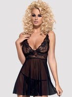 Obsessive Imperia Babydoll schwarz vorne Amorana