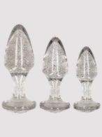 ouch acrylic anal plug set amorana konfi