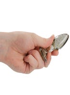 Ouch Acrylic Goldchip Butt Plug Set Amorana Hand Small