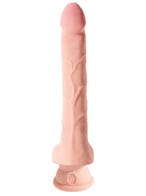 pipedream triple density cock with balls 20cm realistischer dildo vorne amorana