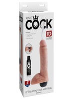 king cock squirting cock realistischer dildo verpackung amorana