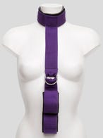 Purple Reins Hals-Hand-Fesseln