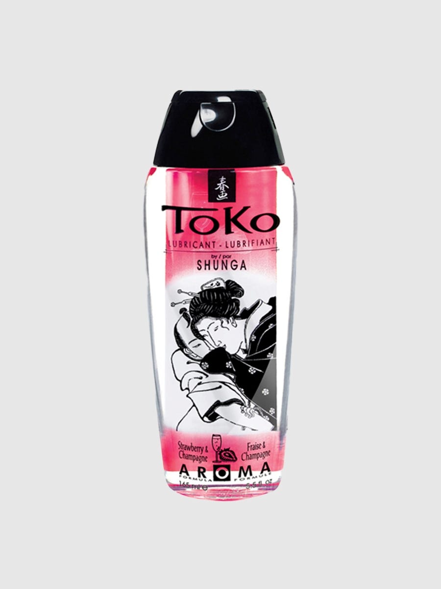 shunga gleitgel toko aroma strawberry champagne amorana