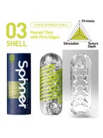 Tenga Spinner Manual Masturbator with Suction Effect