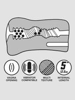 THRUST Pro Mini Lea Taschenmuschi 316 g