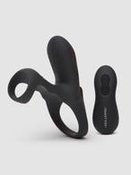 Tracey Cox EDGE aufladbare ferngesteurte Penishülle mit Klitoris-Stimulator