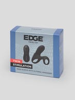 Tracey Cox EDGE aufladbare ferngesteurte Penishülle mit Klitoris-Stimulator