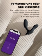 We-Vibe Vector+ App-gesteuerter Prostata Stimulator