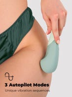 Womanizer Vibe Noiseless Lay-On Vibrator