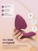 Womanizer Next Duo Klitoris & G-Punkt Dual-Stimulator mit 3D Pleasure Air