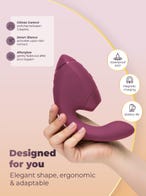 Womanizer Next Duo Clitoris & G-Spot Dual Stimulator with 3D Pleasure Air