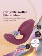 Womanizer Next Duo Klitoris & G-Punkt Dual-Stimulator mit 3D Pleasure Air